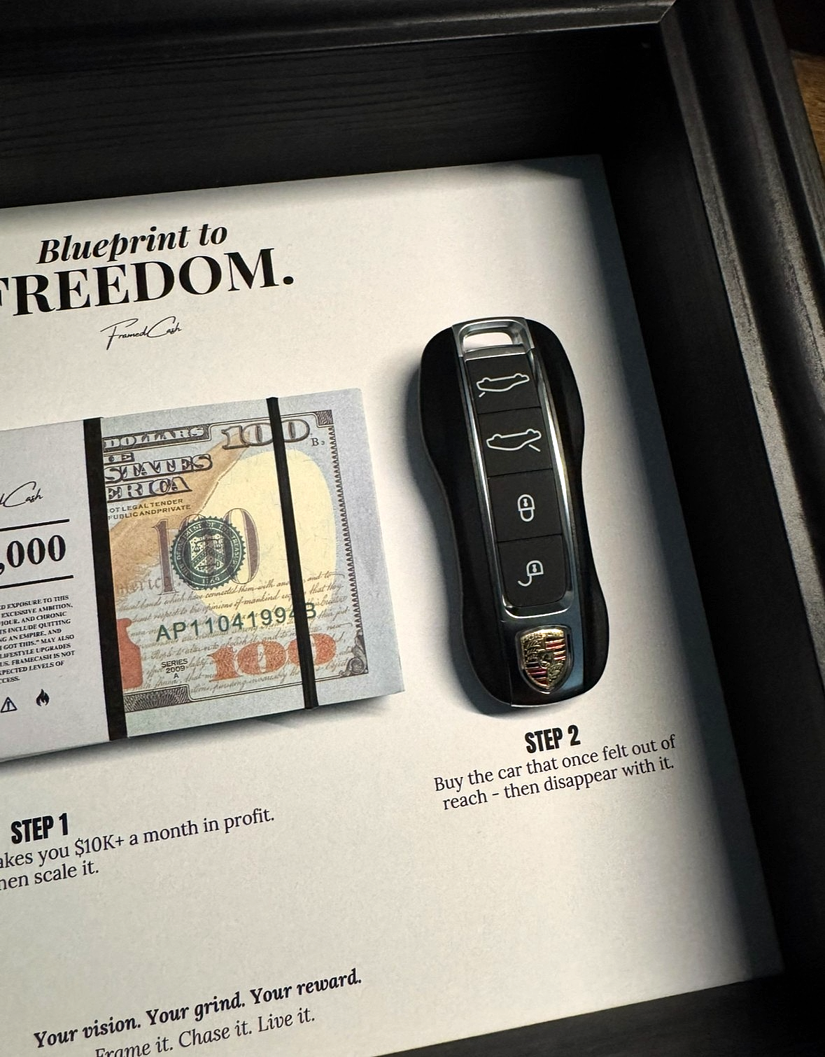 BLUEPRINT TO FREEDOM FRAME