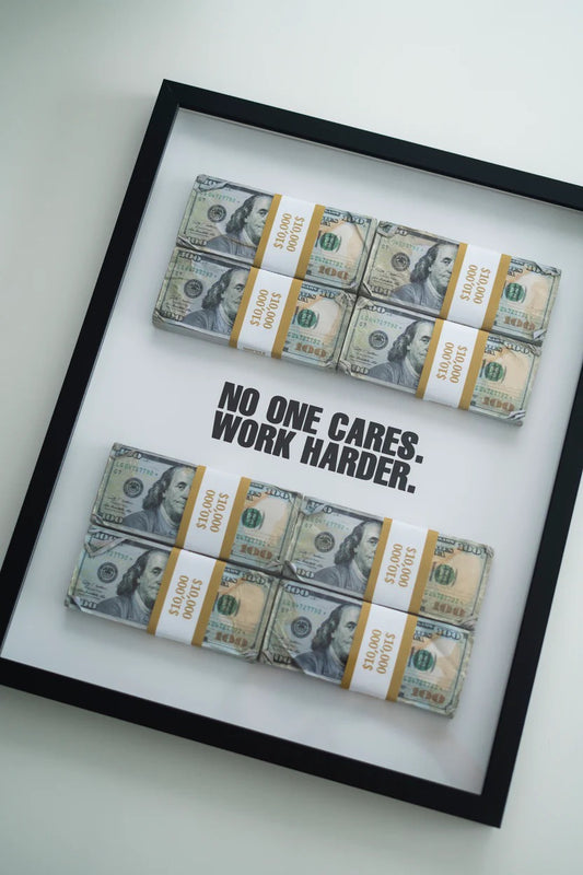 NO ONE CARES FRAME