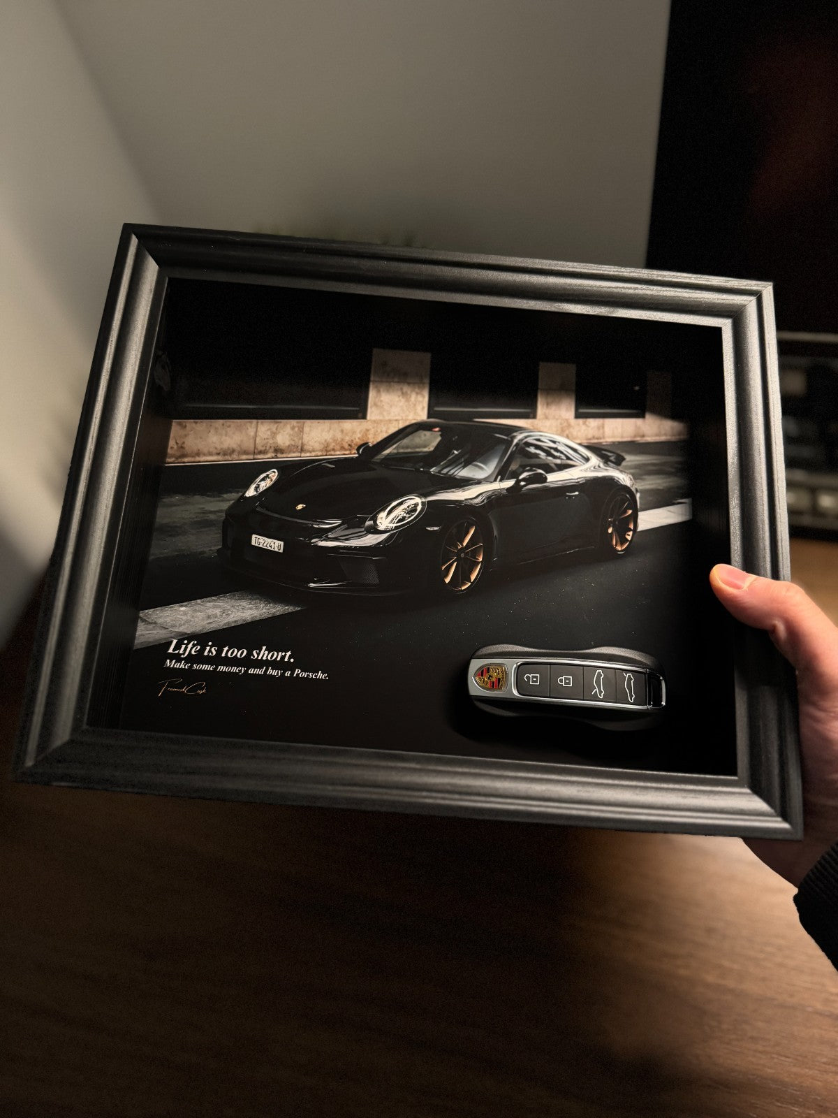 911 FRAMED PRINT FOR CAR ENTHUSIASTS