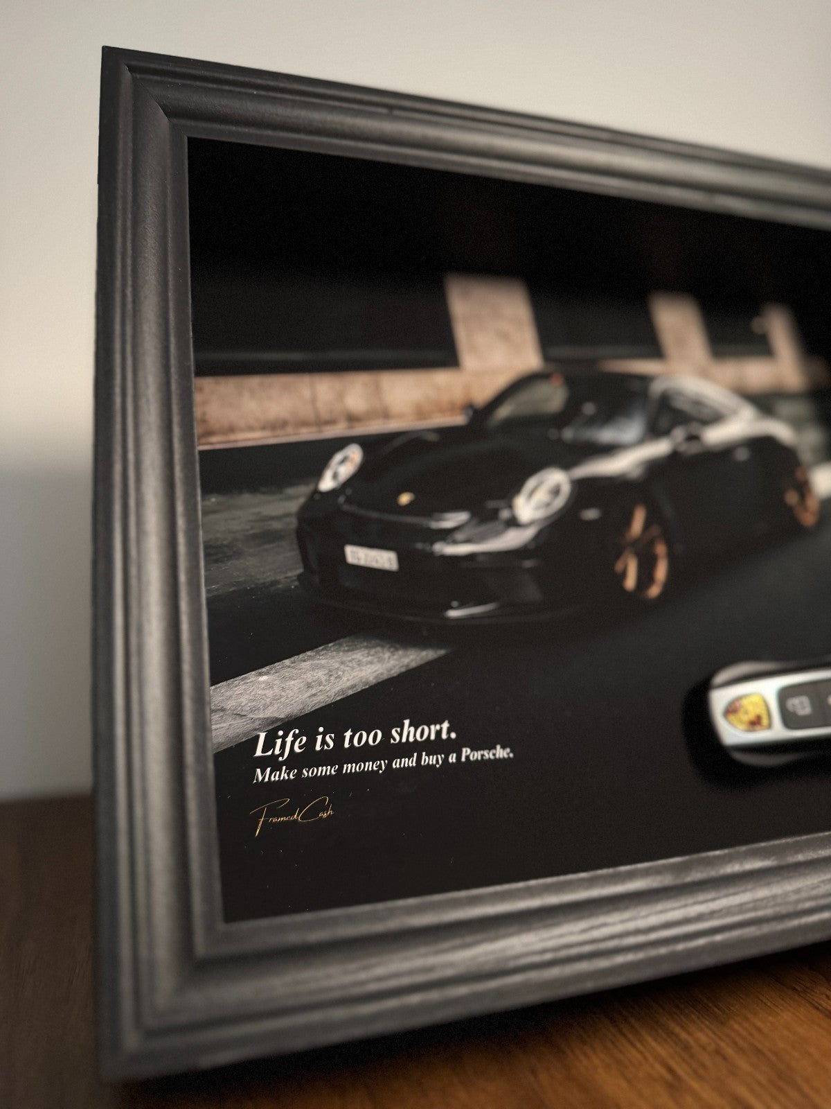 911 FRAMED PRINT FOR CAR ENTHUSIASTS