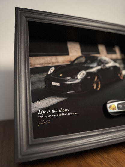 911 FRAMED PRINT FOR CAR ENTHUSIASTS
