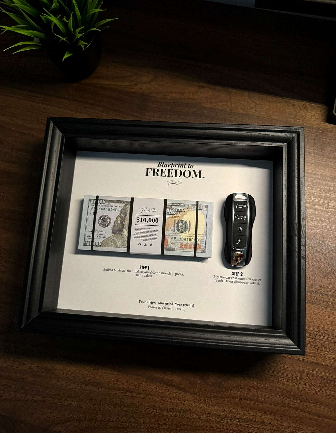 BLUEPRINT TO FREEDOM FRAME