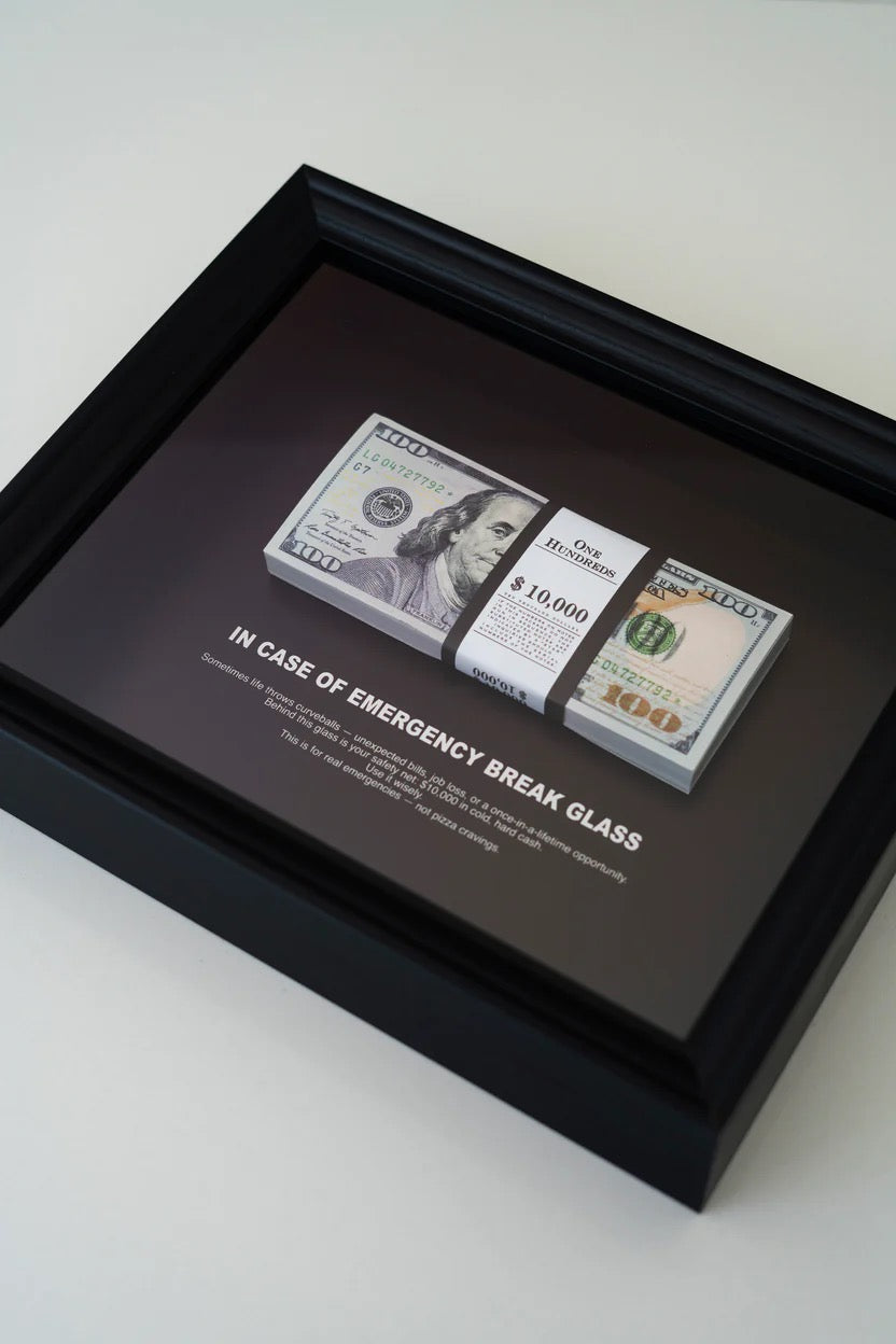 EMERGENCY $100 FRAME S9