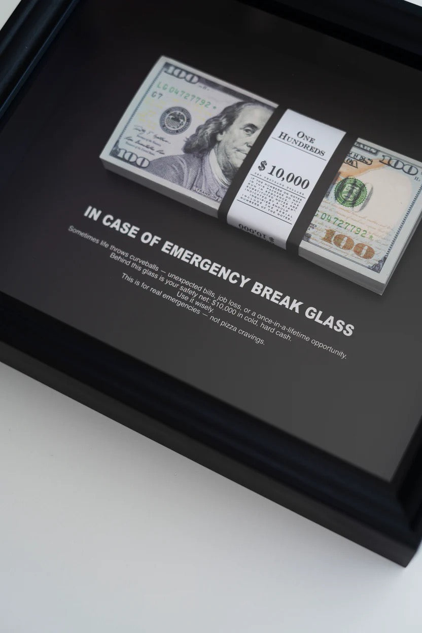 EMERGENCY $100 FRAME S9