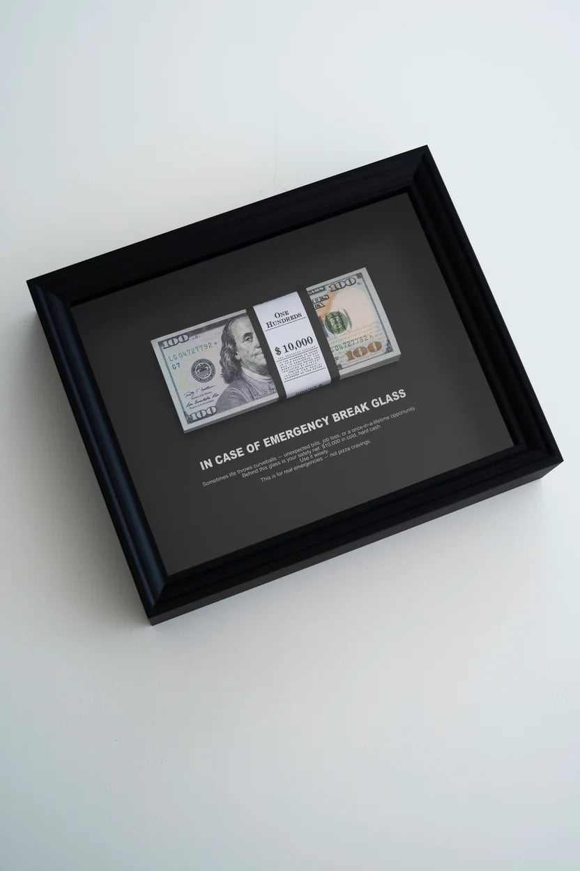 EMERGENCY $100 FRAME S9