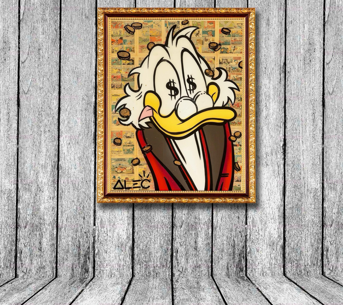 ALEC MONOPOLY DOLLARS EYES SCROOGE