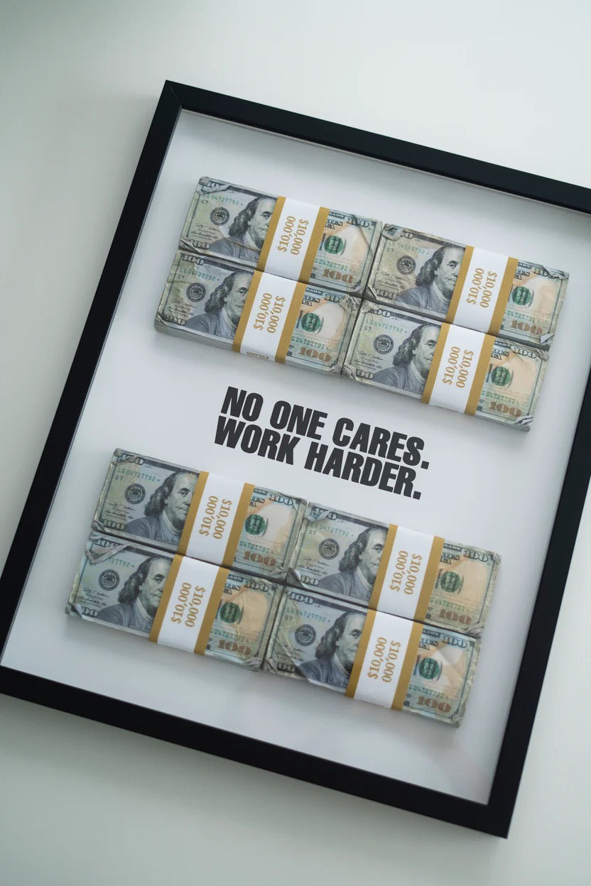 NO ONE CARES FRAME