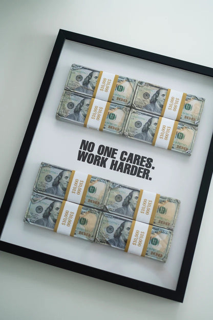 NO ONE CARES FRAME