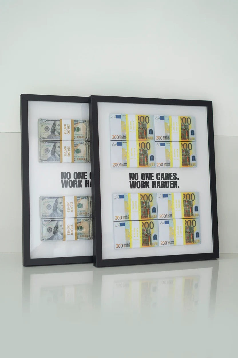 NO ONE CARES FRAME