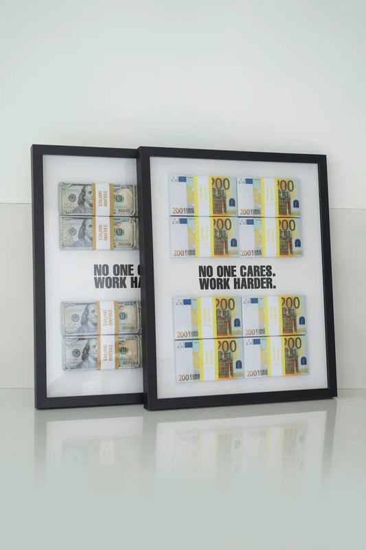 NO ONE CARES FRAME